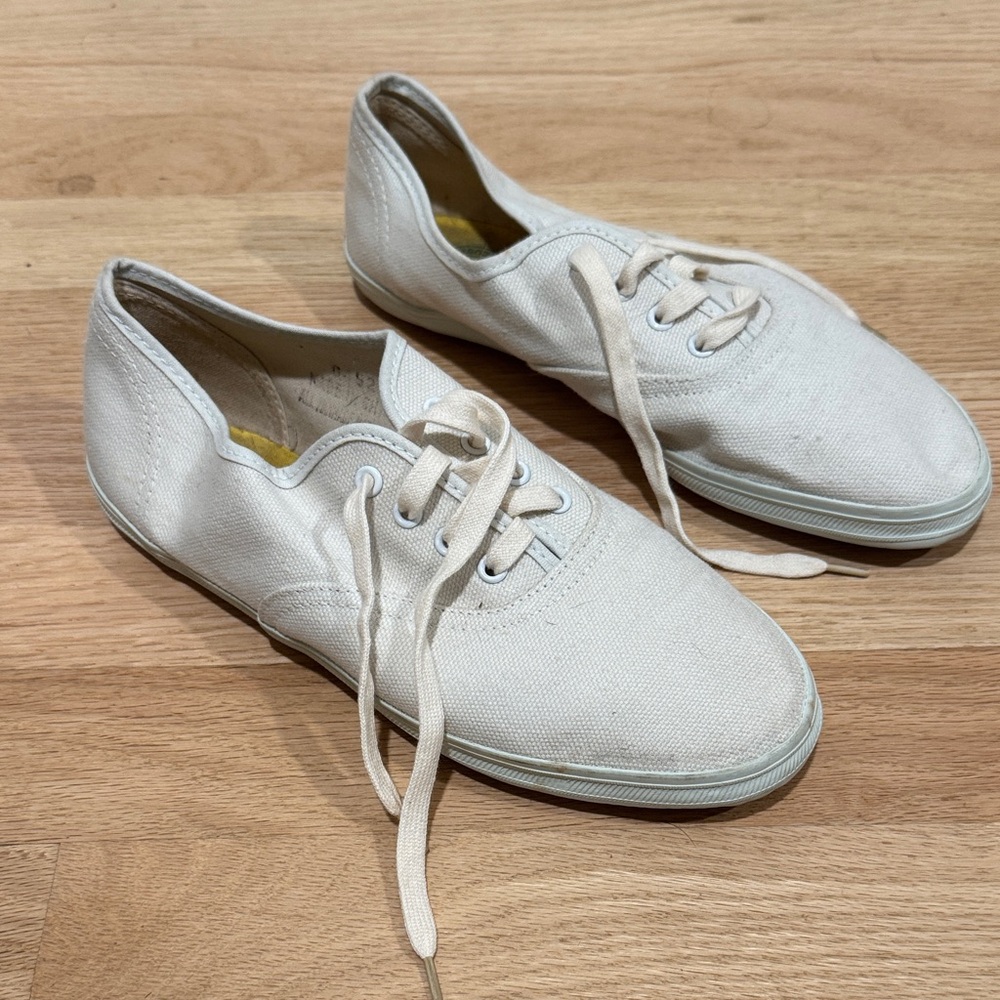 Classic Off-White Canvas Sneakers